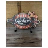 Metal Packard coat hanger