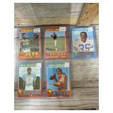 1971 Topps football cards Maynard, Brodie, Paul