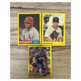 Mix of Topps parallel, baseball cards