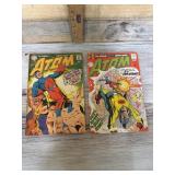Atom 34 and 36 DC silver age comic books