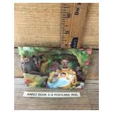 Walt Disneyï¿½s jungle book 3-D postcard 1966