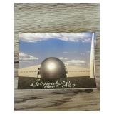 Bob Houbregs signed postcard basketball HOF