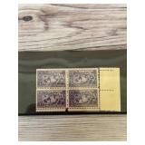 United States, Centenial  baseball stamps block