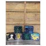 Pokï¿½mon boxes no cards  (few small dice and etc.)