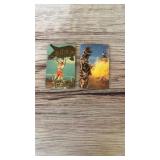 Two Ultraman 1994 TeleWorld phone cards