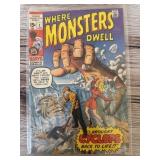 Where monsters dwell 1 Marvel bronze age horror