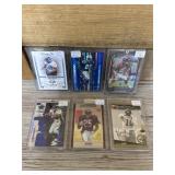 Group of modern football cards with RCï¿½s