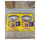 Two unopened 1986 OS series 4 GBK packs