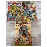 Superman 242 and 240 DC Bronze Age comic books