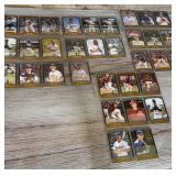 Group of 2005 Bowman, gold parallel cards