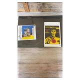 3 Star Trek empty pack wrapper with 1st series