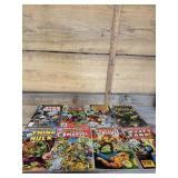 Mix of bronze age, Marvel comic books