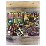 Hercules one and two Marvel copper age comics