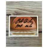 Signed Bobby Hurley Sr. Basketball HOF Card