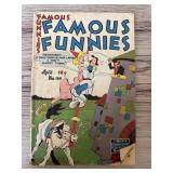Famous funnies 165 gold age comic book