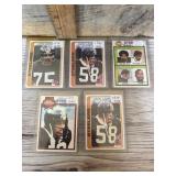 1978 and 79 Steelers card with green/Lambert +