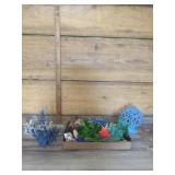 Large assortment of aquarium decor