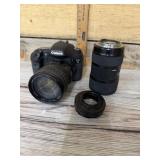 Canon camera and lens