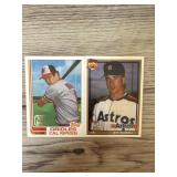 Jeff Bagwell 2021 and Cal Ripken Topps trading