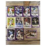 2022 Topps, purple, parallel, baseball cards