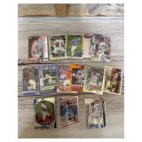 Mix of modern baseball card parallels with atomic
