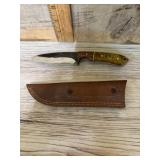 Acid etched enough with sheath