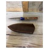 Acid etched enough with sheath