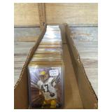 Large assortment of 90s football cards