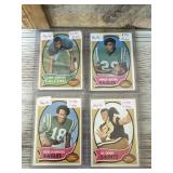 1970 top football RCï¿½s  with Claude Humphrey,