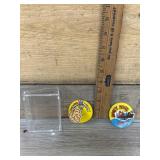 Vintage 3-D buttons
