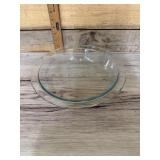 Pyrex 9 1/2 inch pie plate with beveled edge