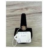 9.25 AGATE ring size 8 3/4 2.8 g