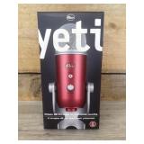 Yeti blue USB microphone professional record