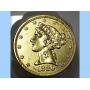 GOLD 1880 $5 Gold Liberty Head Coin