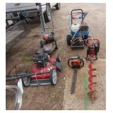 Five (5) Pieces incl. MOWER (RUNS) and Four Units
