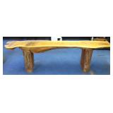72" Cedar Plank Bench