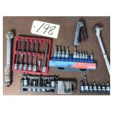 Sockets, Ratchets, Hex Keys. WE WILL SHIP THIS LOT
