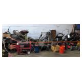 Wheelbarrow, Parts, Mowers, Pulley, Generator,