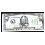 1934 $50 FRN