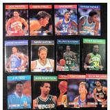 Thirteen (13) 1990-91 HOOPS CollectaBooks