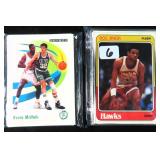 (11) 1988-89 Fleer Basketball Cards & (3) Stickers