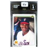 1990 UD Sammy Sosa #17 (RC) GMA 8