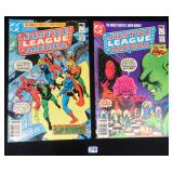 (2) 40 Cent JLA Marvel Comics incl. #178 May 1980