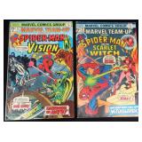 (2) 25 cent Marvel Comics: Jan 1976 Team Up
