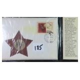 1969 CCCP 50 Kopeck, Stamp, Postmarked.