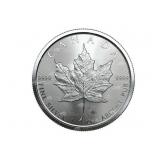 One Ounce .9999 Fine Silver Maple Leaf