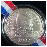 Leif Ericson Silver Dollar, U.S. Mint with packing