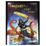 1995 TSA Clyde Caldwell SIGNED Fantasy Card