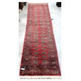 114"x32" Hand Tied Persian Carpet (Runner)