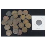 Estate Find: (24) Twenty-Four Indian Head Cents